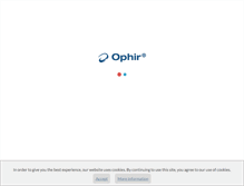 Tablet Screenshot of ophiropt.com